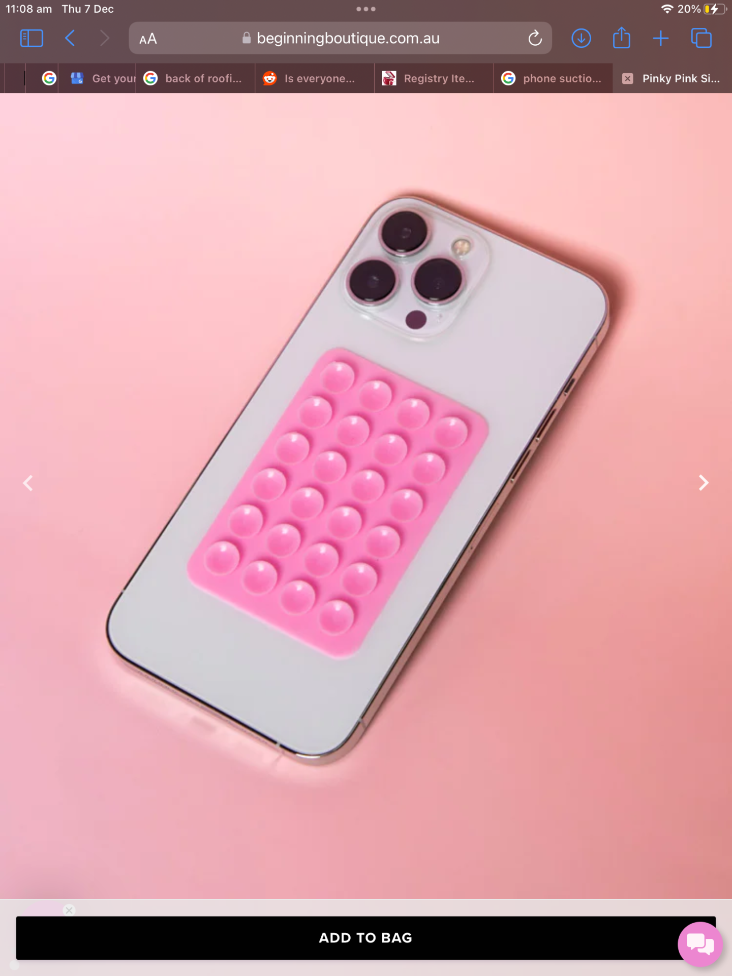 Silicone Phone Sticker