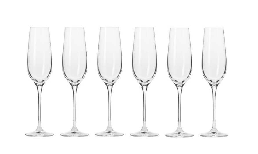 Harmony Set of 6 180ml Champagne Flute