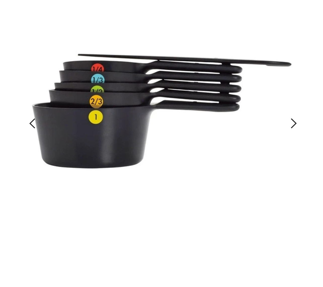 6 piece measuring cup set