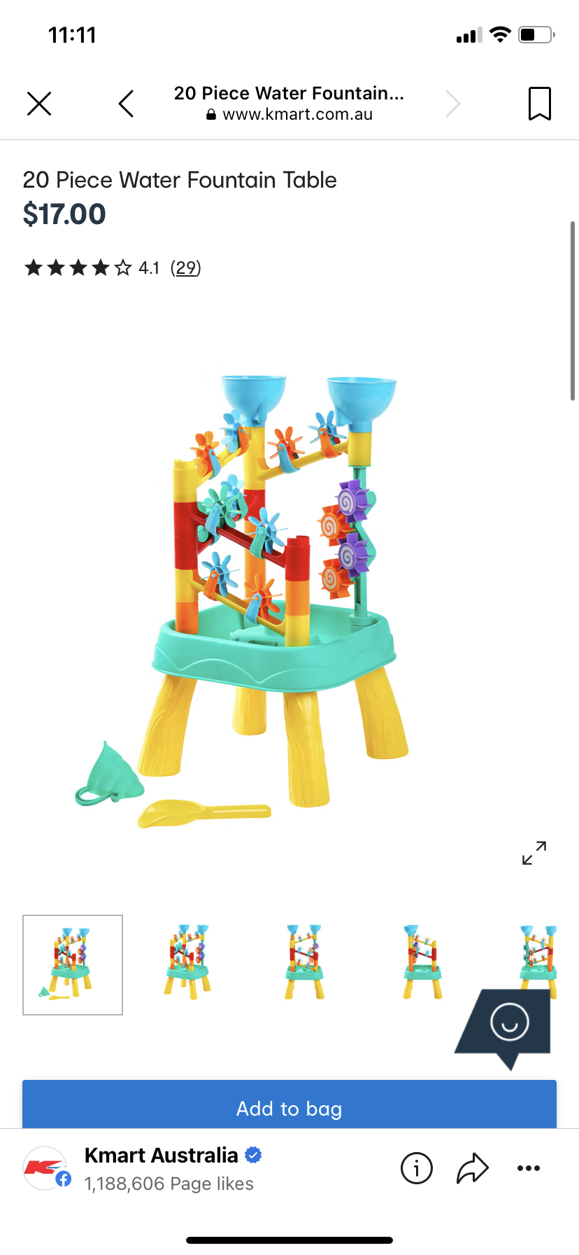 Water play toys or table