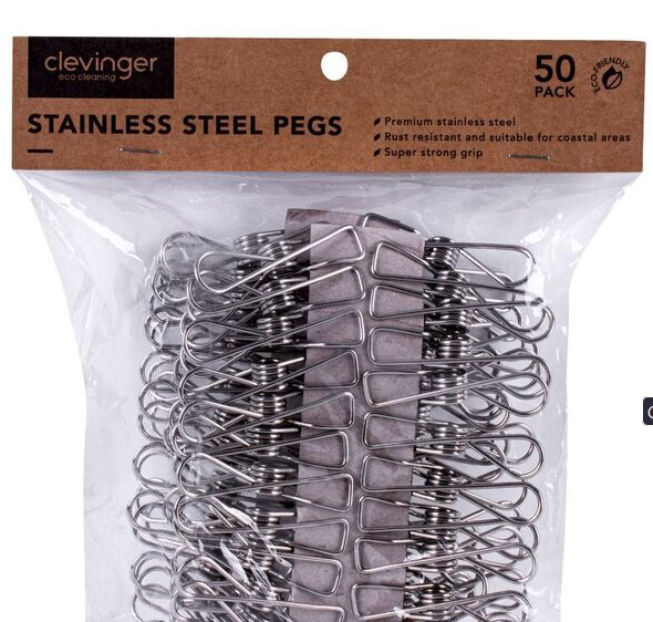 Clevinger Stainless Steel Pegs