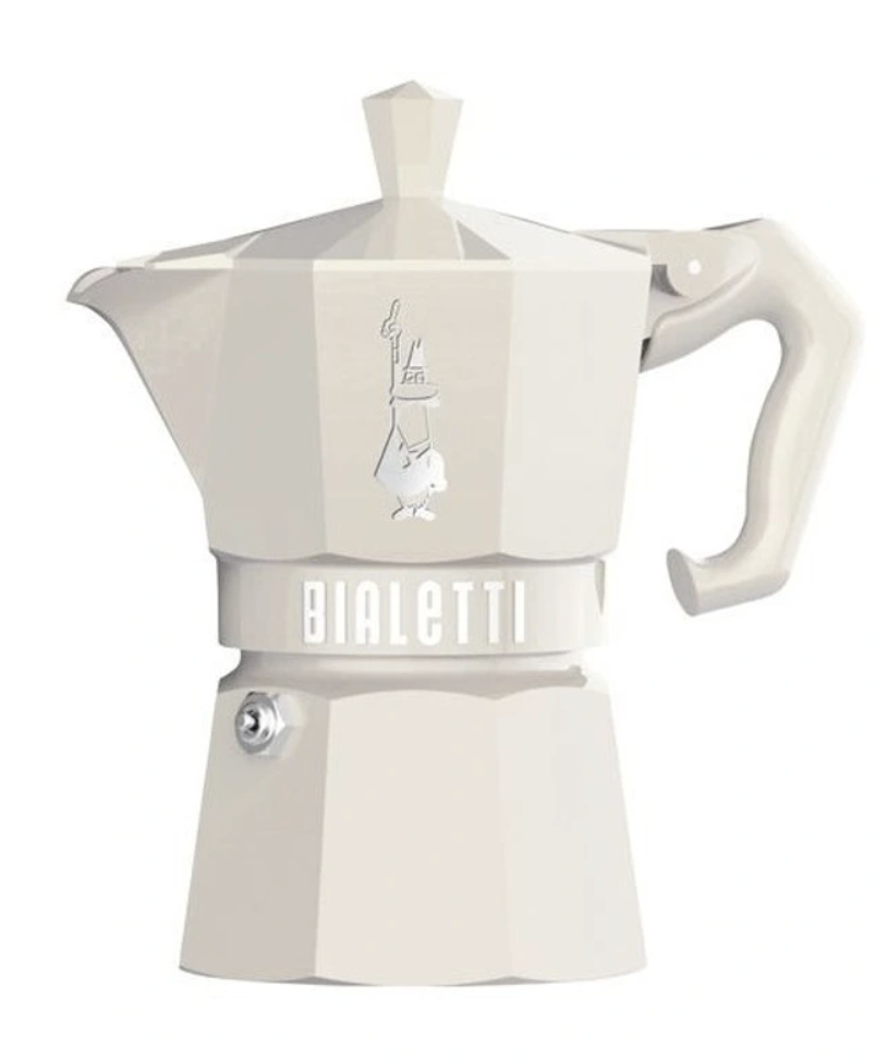 Bialetti - Moka Exclusive 3 Cup in Cream