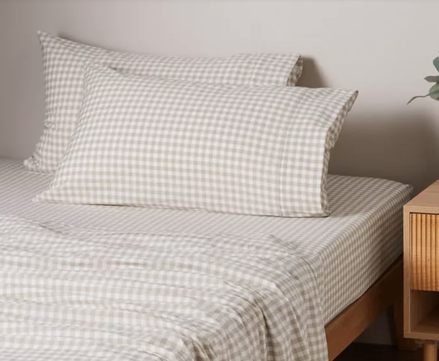 Target - Stonewash Printed Sheet Set - Gingham