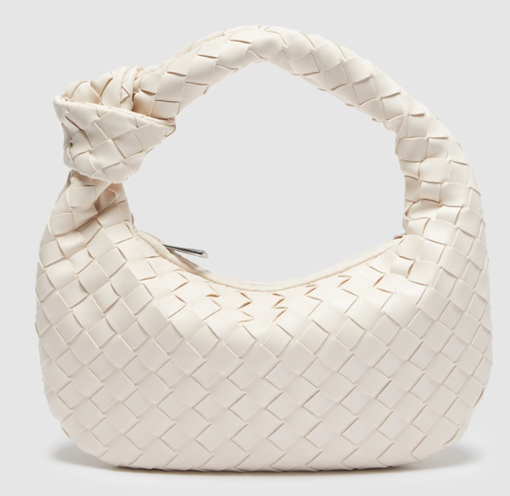 White handbag