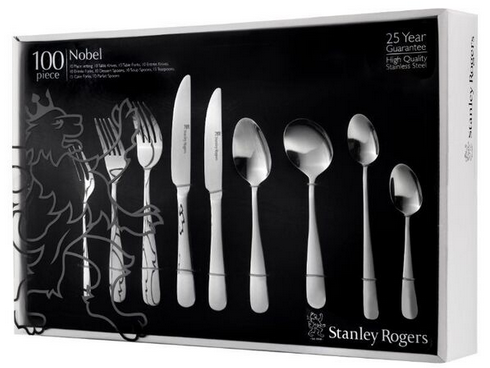 Stanley Rogers Nobel 100 Piece Cutlery Set