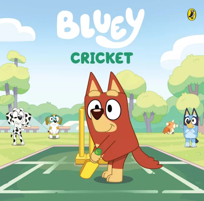 (Maxine) Bluey Cricket Book