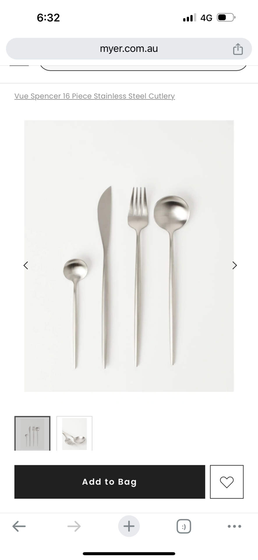 Cutlery set