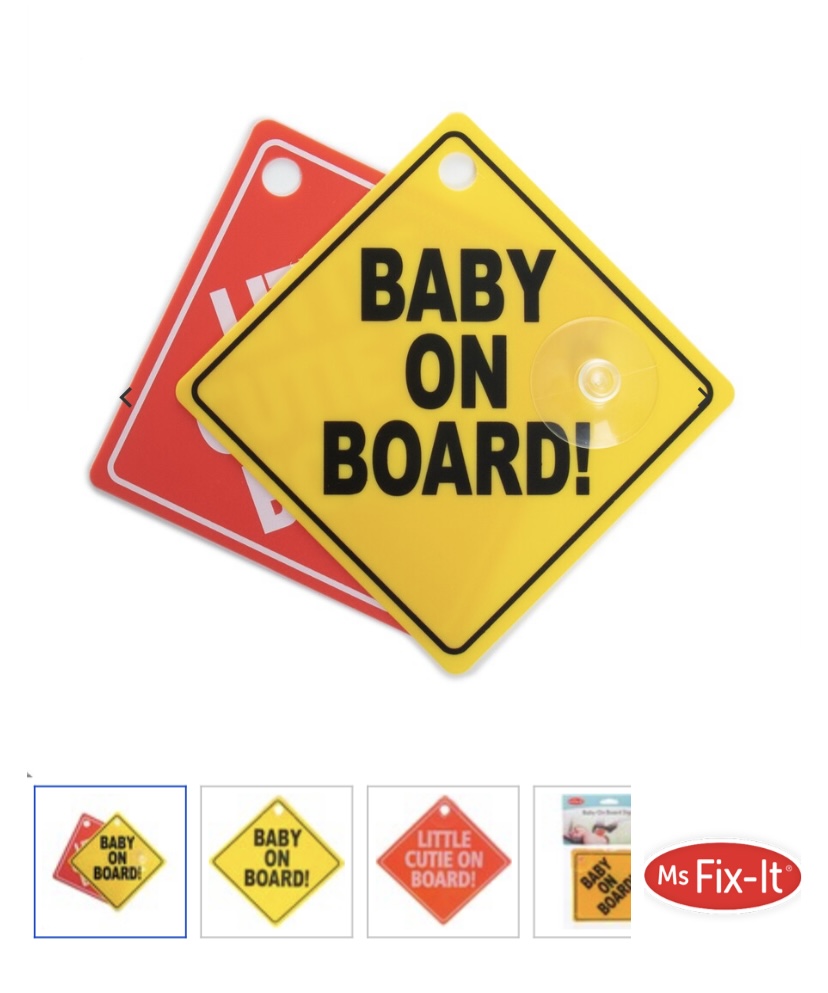 Baby On Board Signs