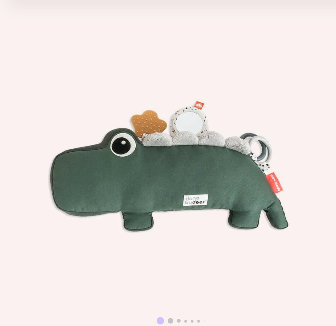 Tummy Time Activity Toy Croco