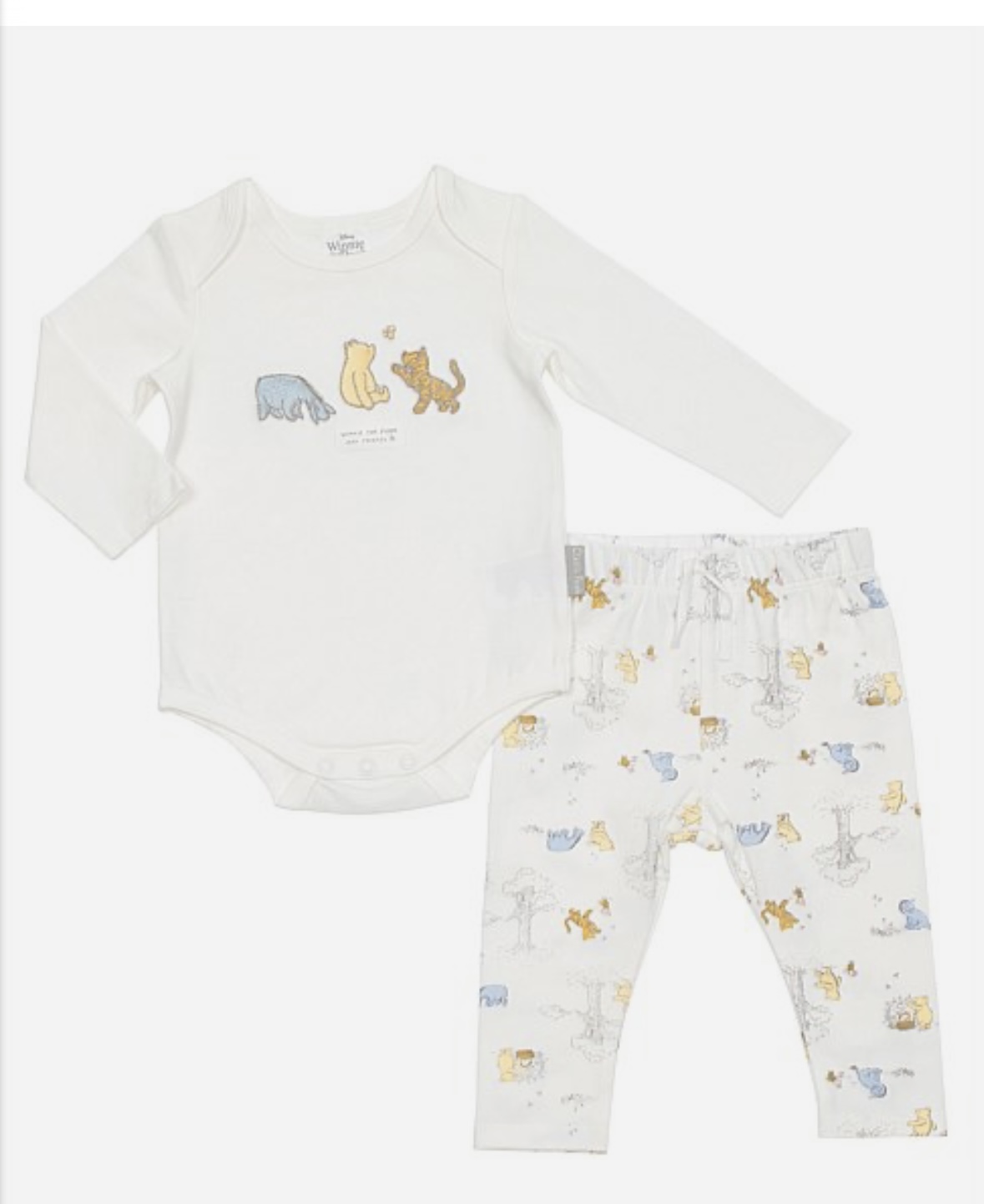 DISNEY WINNIE THE POOH BODYSUIT & PANT SET