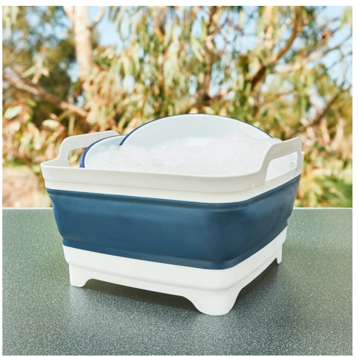 Collapsible Sink for Bottle Washing