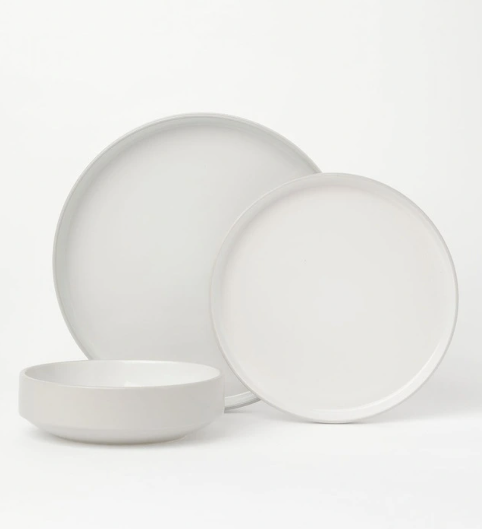 Vue Halo 12pc Dinner Set in White