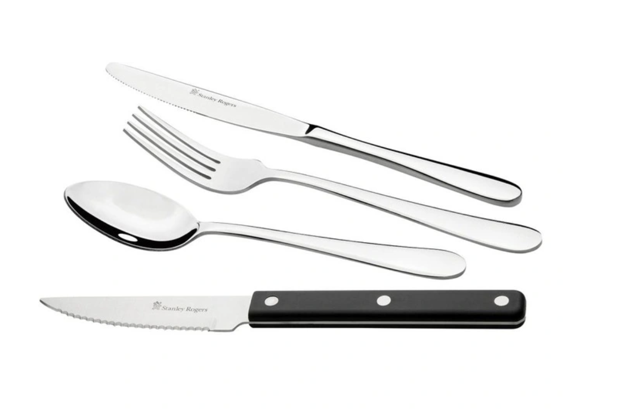 Stanley Rogers Albany 40 Piece Cutlery Set in Stainless Steel