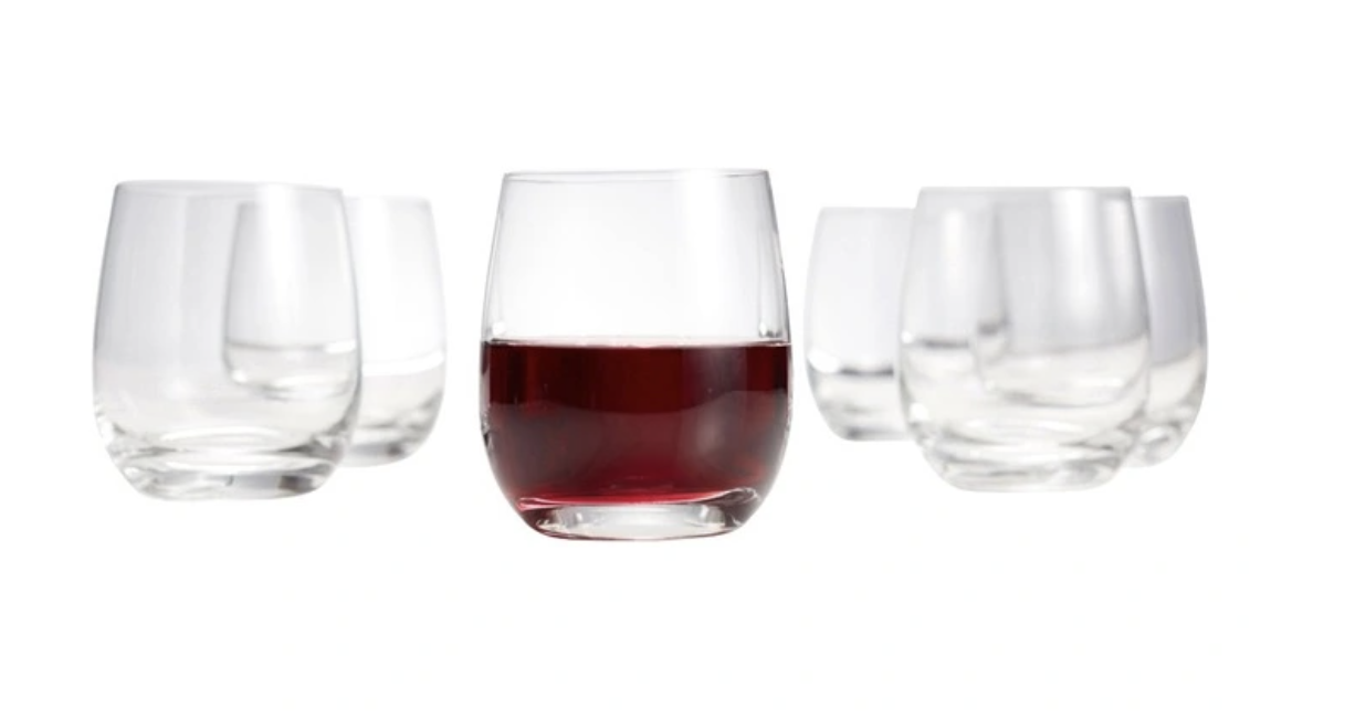 Salt&Pepper Cuvee Set of 6 460ml Tumbler Glass