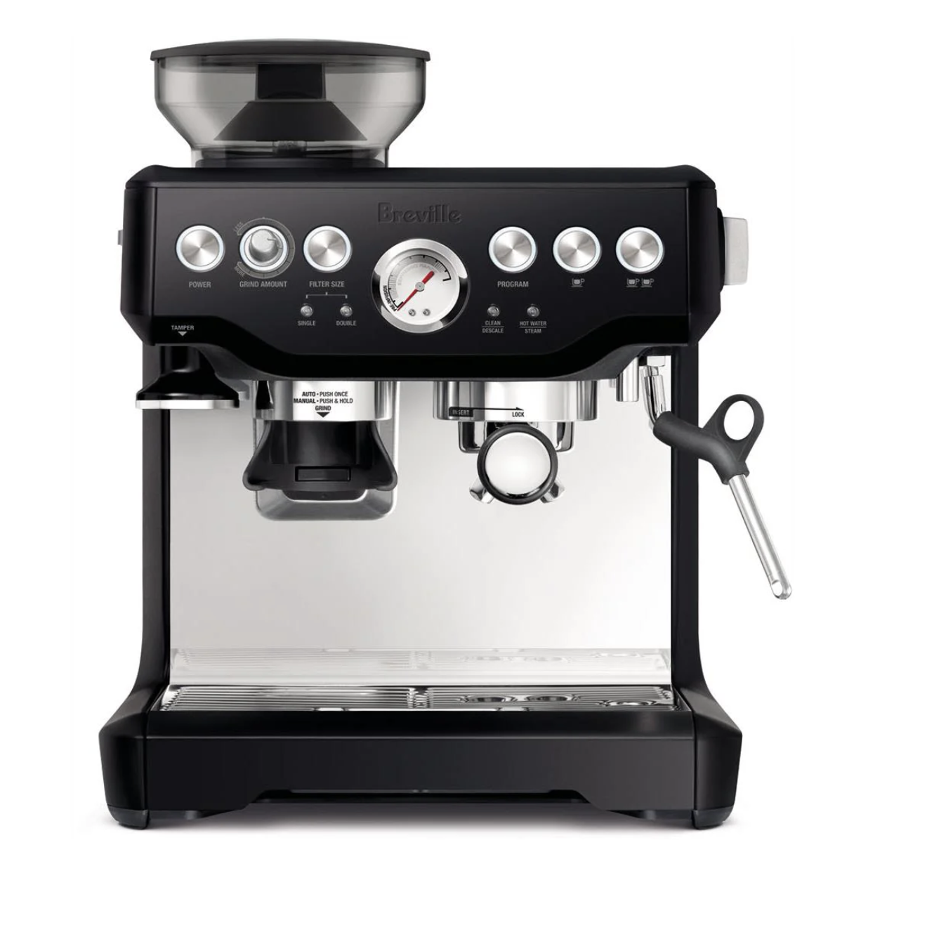 Breville the Barista Express® Coffee Machine (Black Truffle)