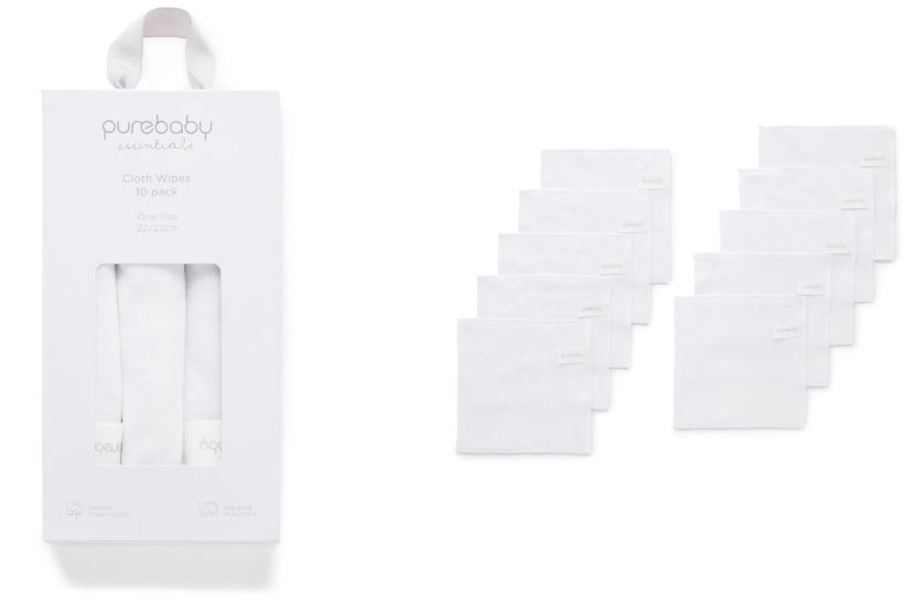 Purebaby Cloth Wipes