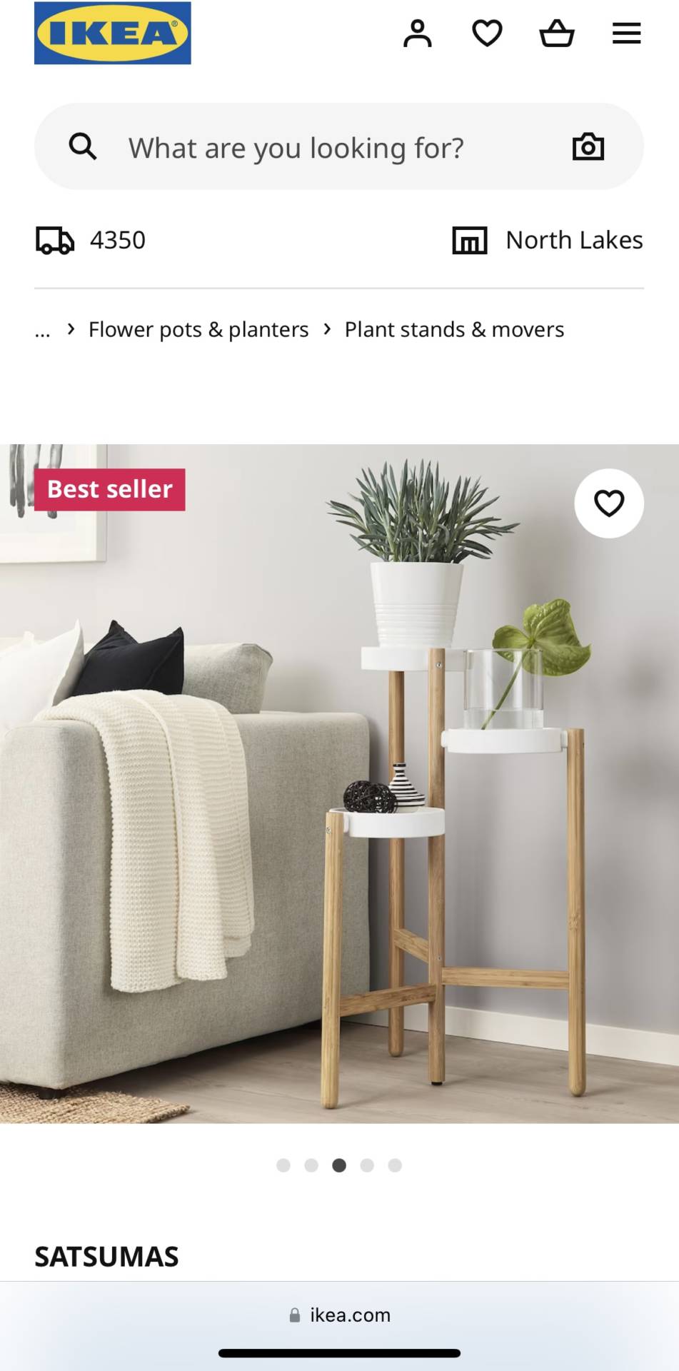 IKEA Plant Stand