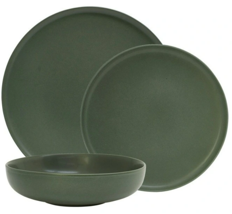 Green Dinner Set