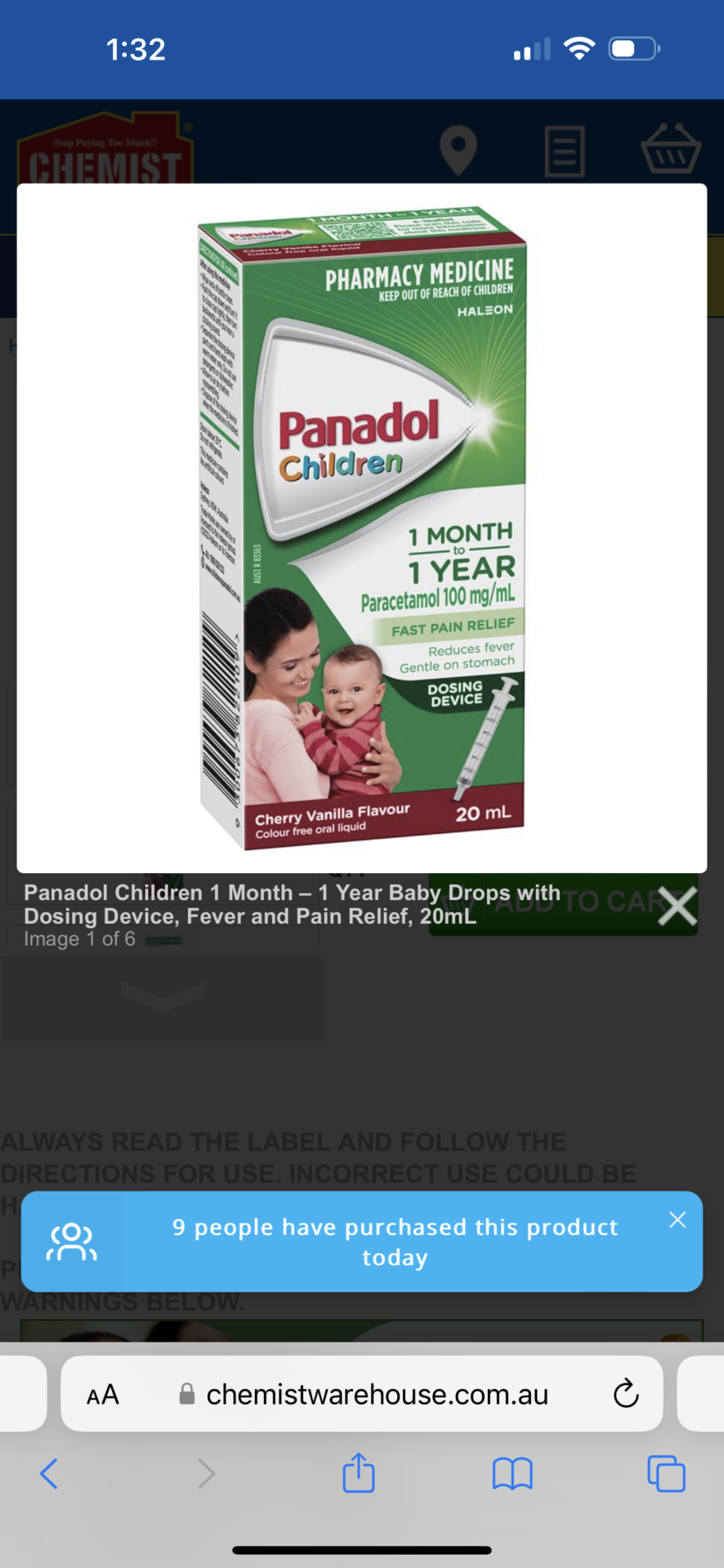 Baby Panadol