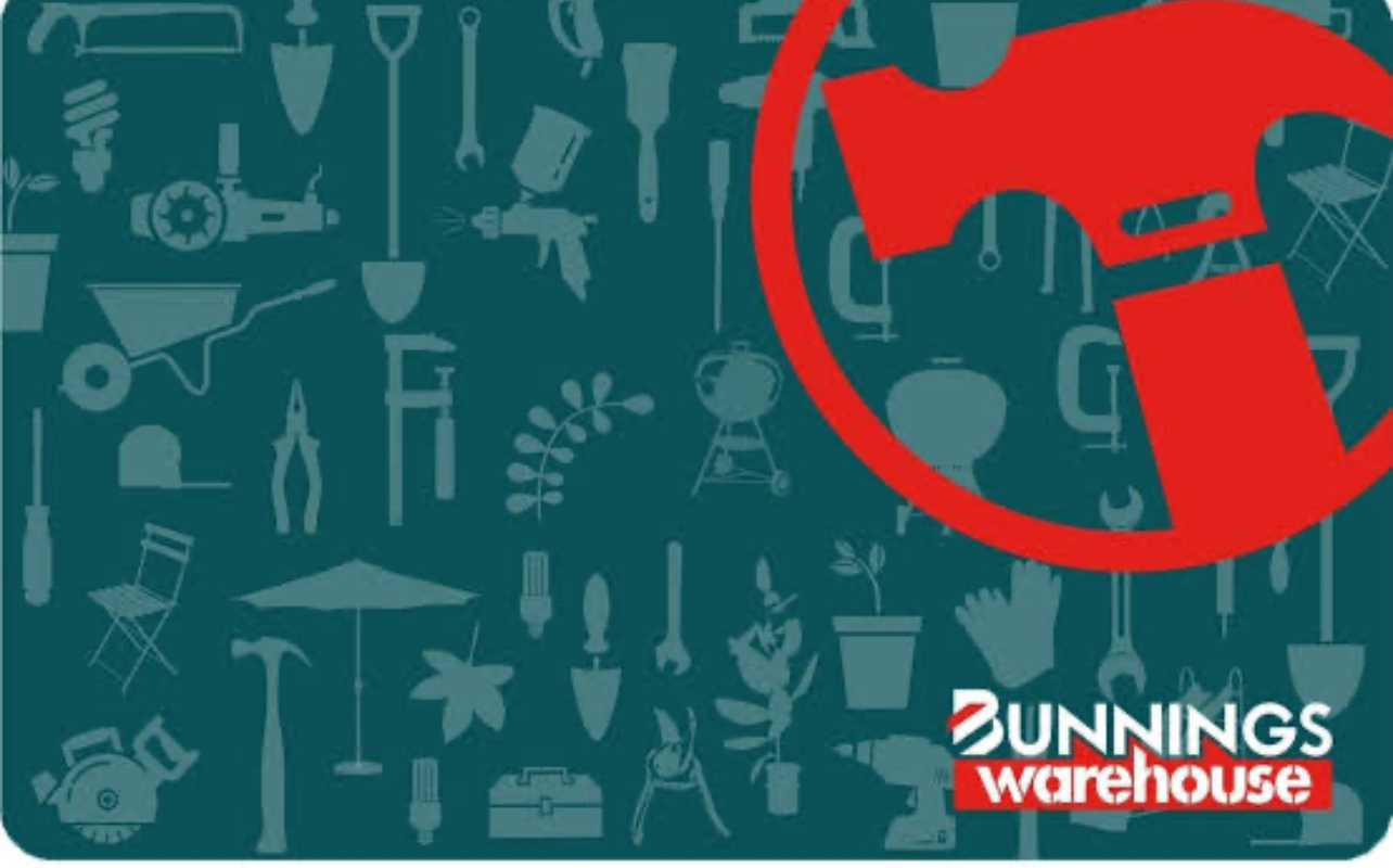 Bunnings gift card