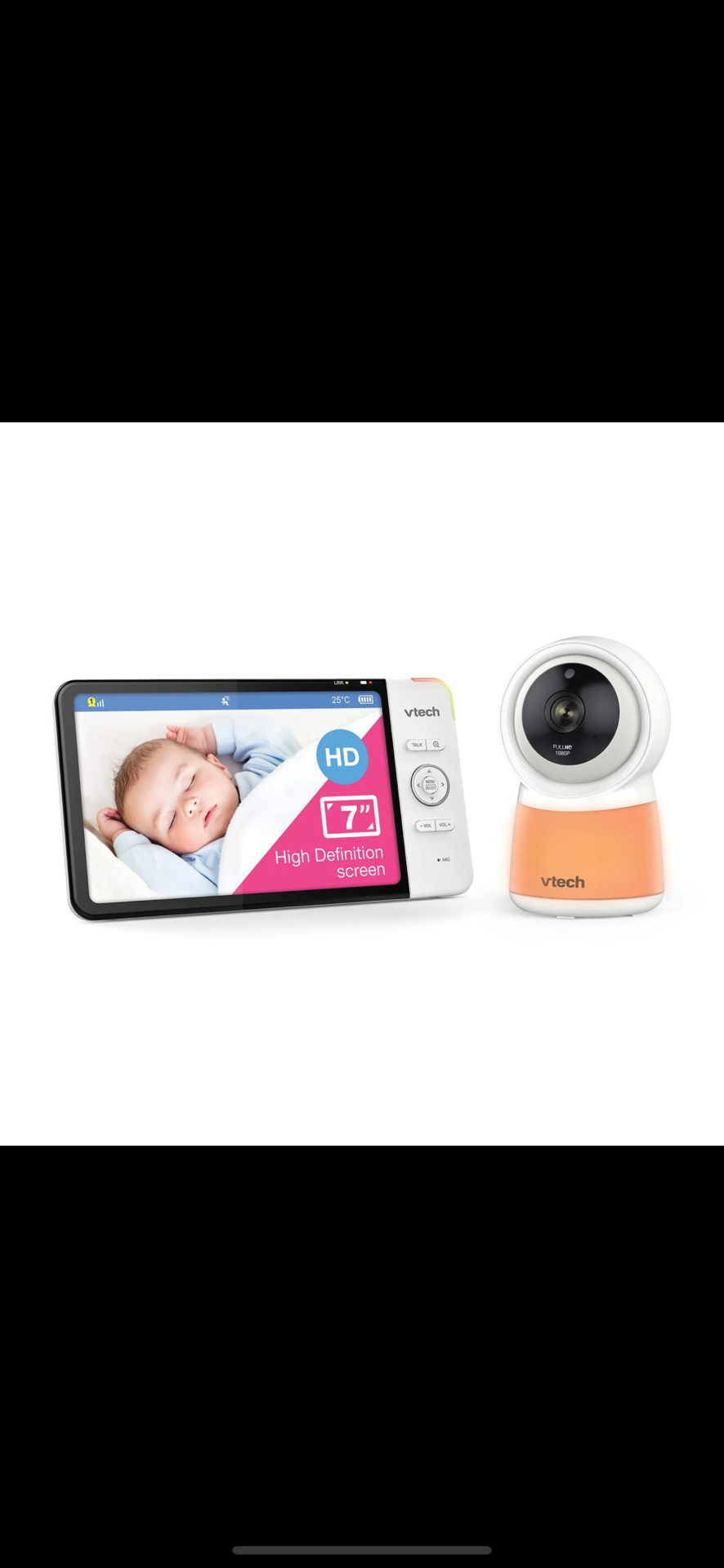 V-tech 7” wifi Baby Monitor