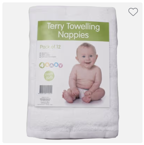 Terry Towel Nappies