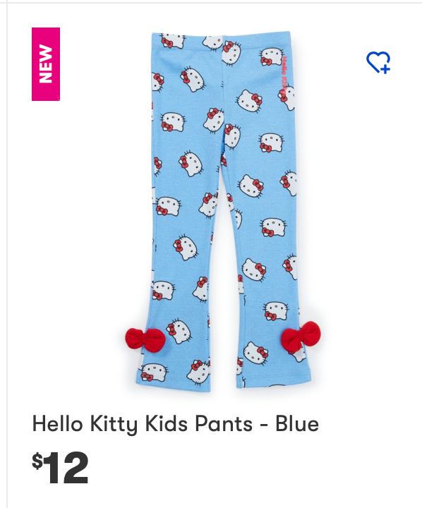 HELLO KITTY PANTS