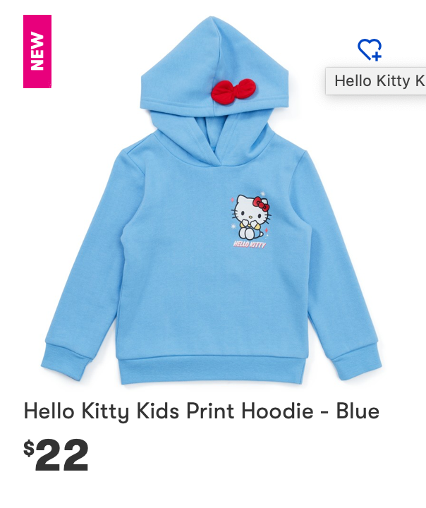 HELLO KITTY HOODIE