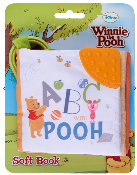 Winnie The Pooh ABC Red Shirt Soft Book
