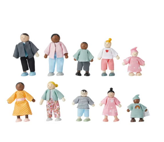 Wooden Family Set - Assorted