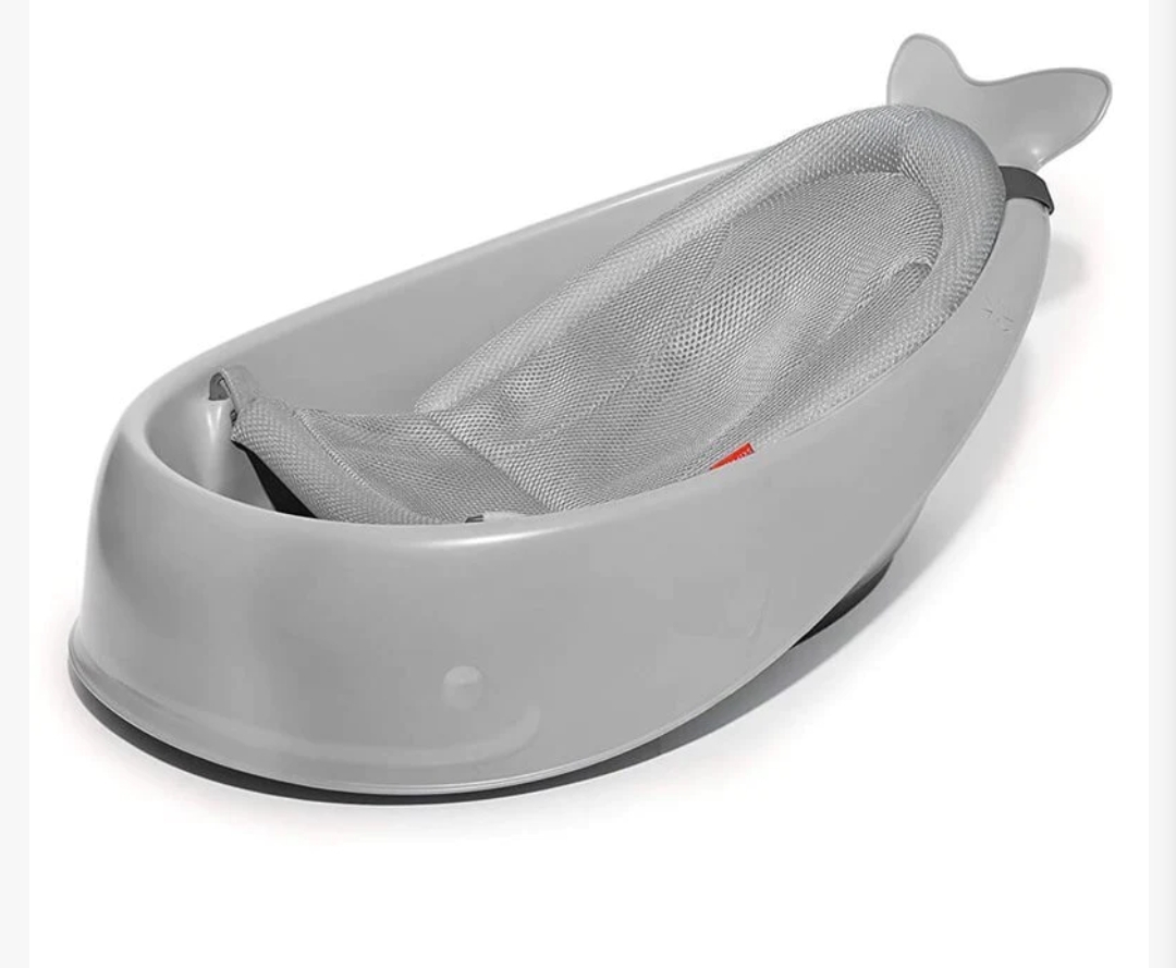 Skip Hop Moby 3 in 1 Baby And Toddler Bath Tub , Grey