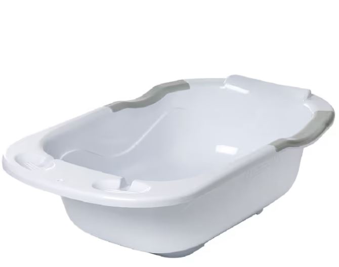 4Baby Bath Tub Large - White/Grey