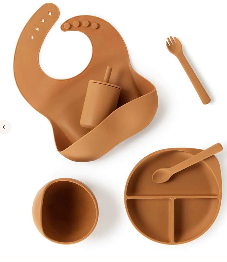 Snuggle Hunny Silicone Meal Kit - Chestnut