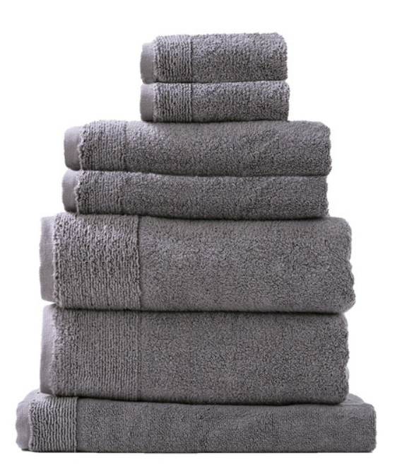 Grey Bath Towel Set