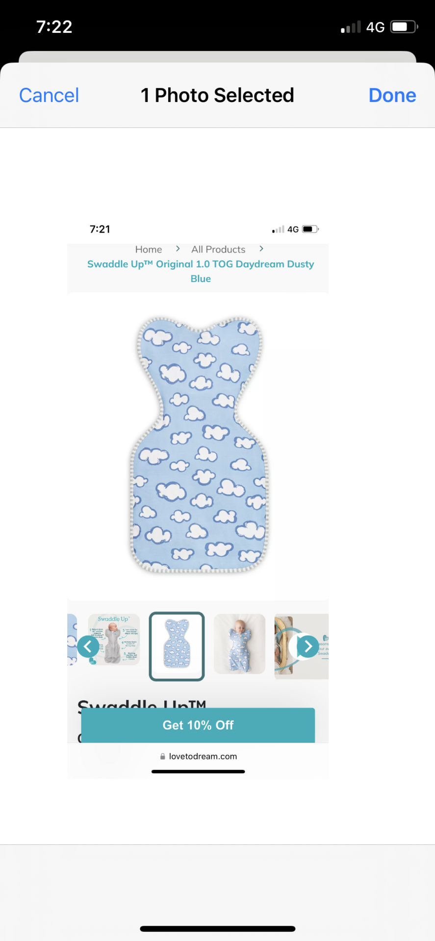 Love to dream swaddle