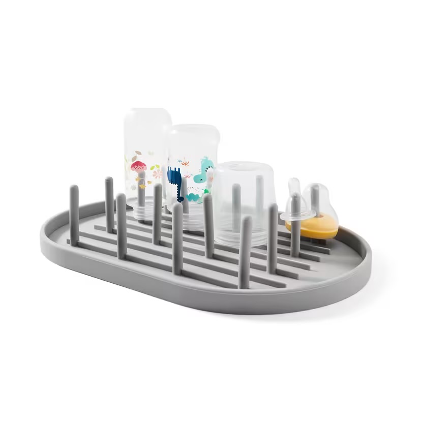 Silicone bottle drying rack