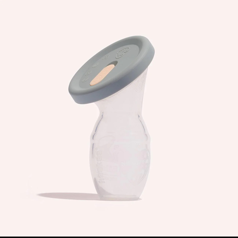 Silicone breast pump