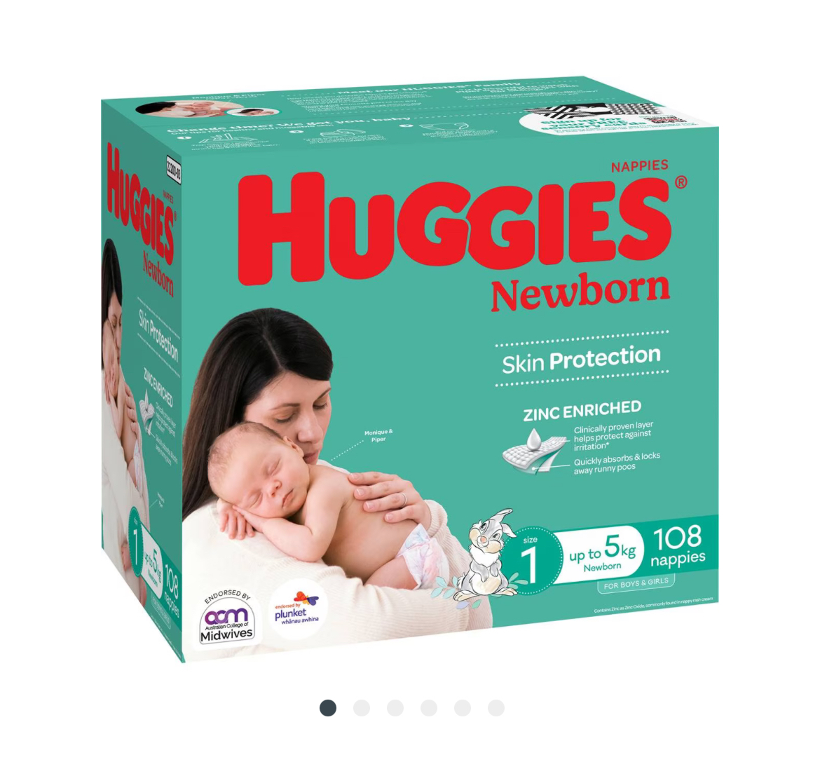 Huggies Nappies (Size 1)