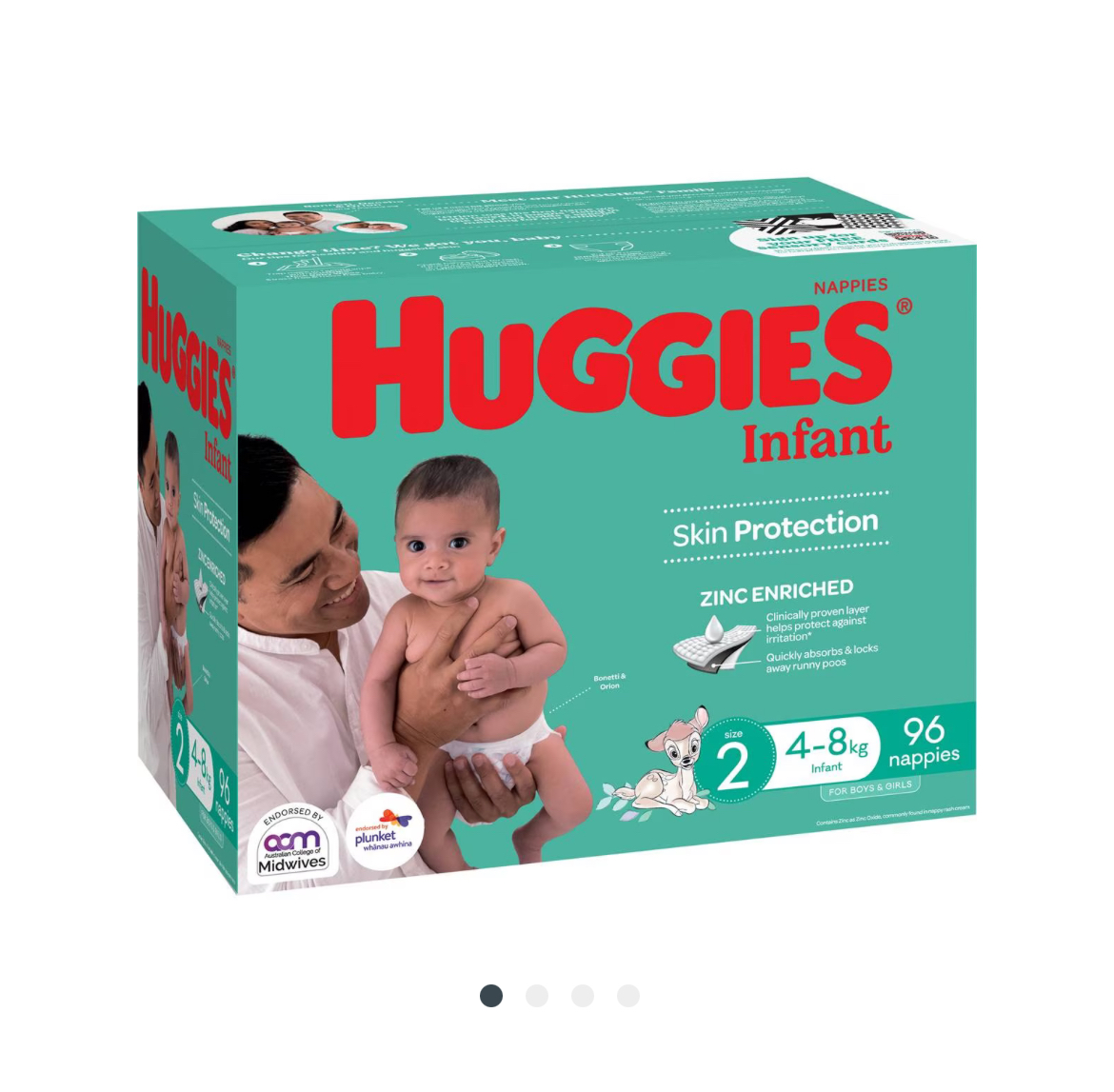 Huggies Nappies (Size 2)