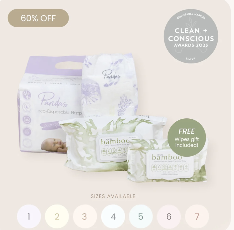 Eco Nappy and wipes