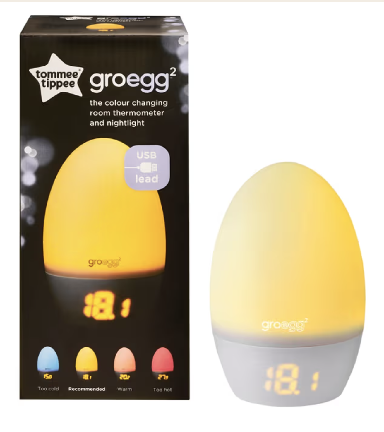 Gro Egg (Room Thermometer)