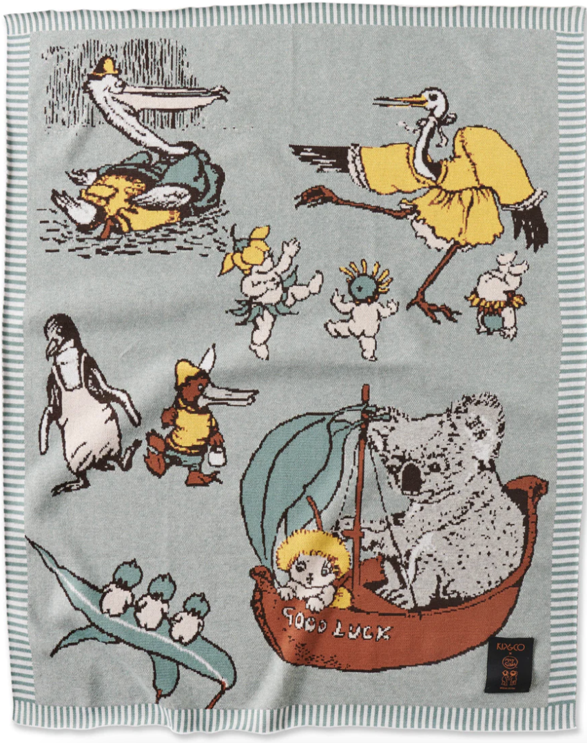 May Gibbs Bush Friends Blanket