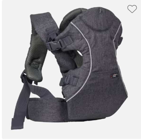 Mothers Choice Cub Baby Carrier Grey Denim