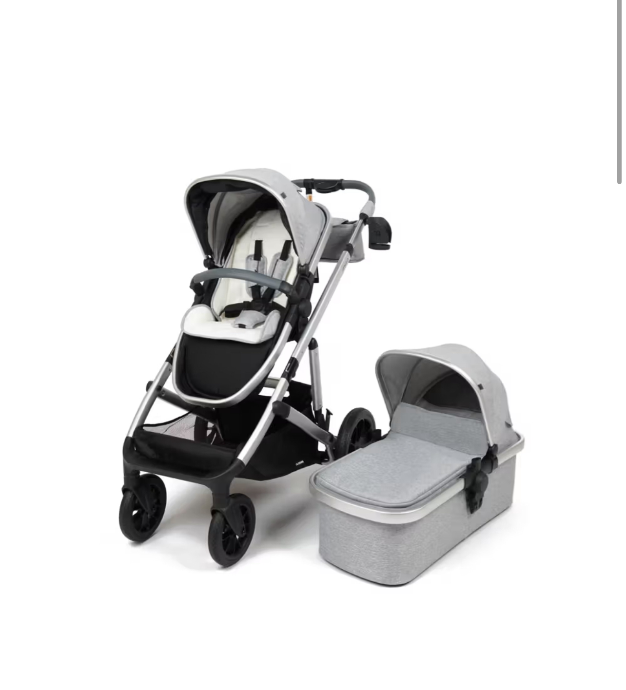 Jengo Strand Pram And Bassinet- Stone