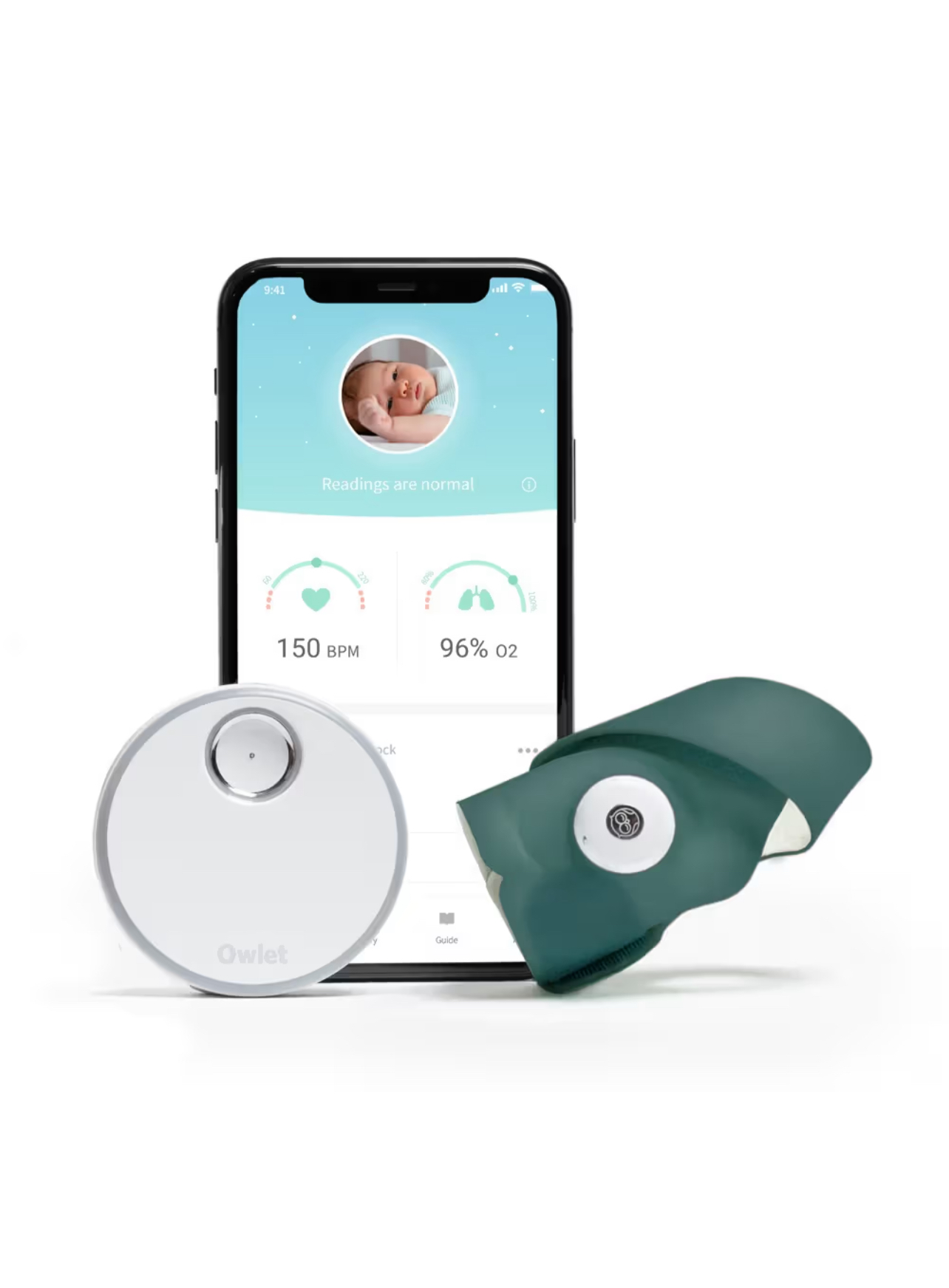 Owlet Smart Sock Version 3 Baby Monitor Movement