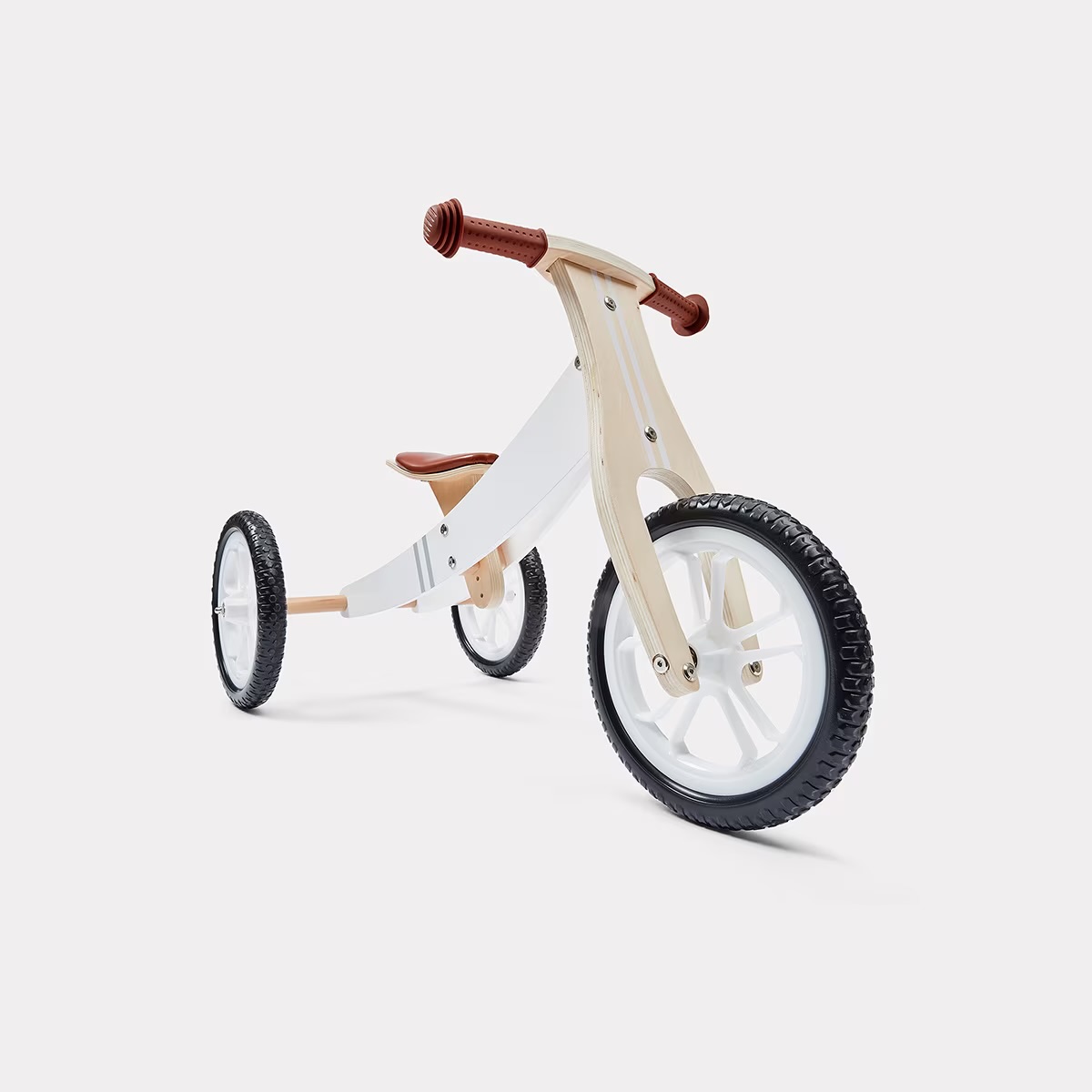 2-in-1 Wooden Balance Bike