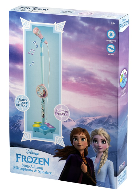 Disney Frozen Auxiliary Karaoke with Mic-Stand