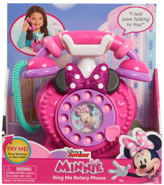Minnie Mouse Rotary Play Phone