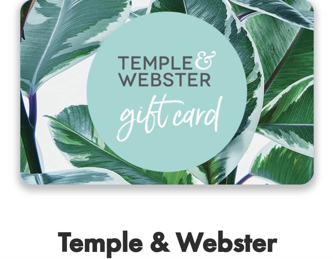 Temple & Webster Gift Card