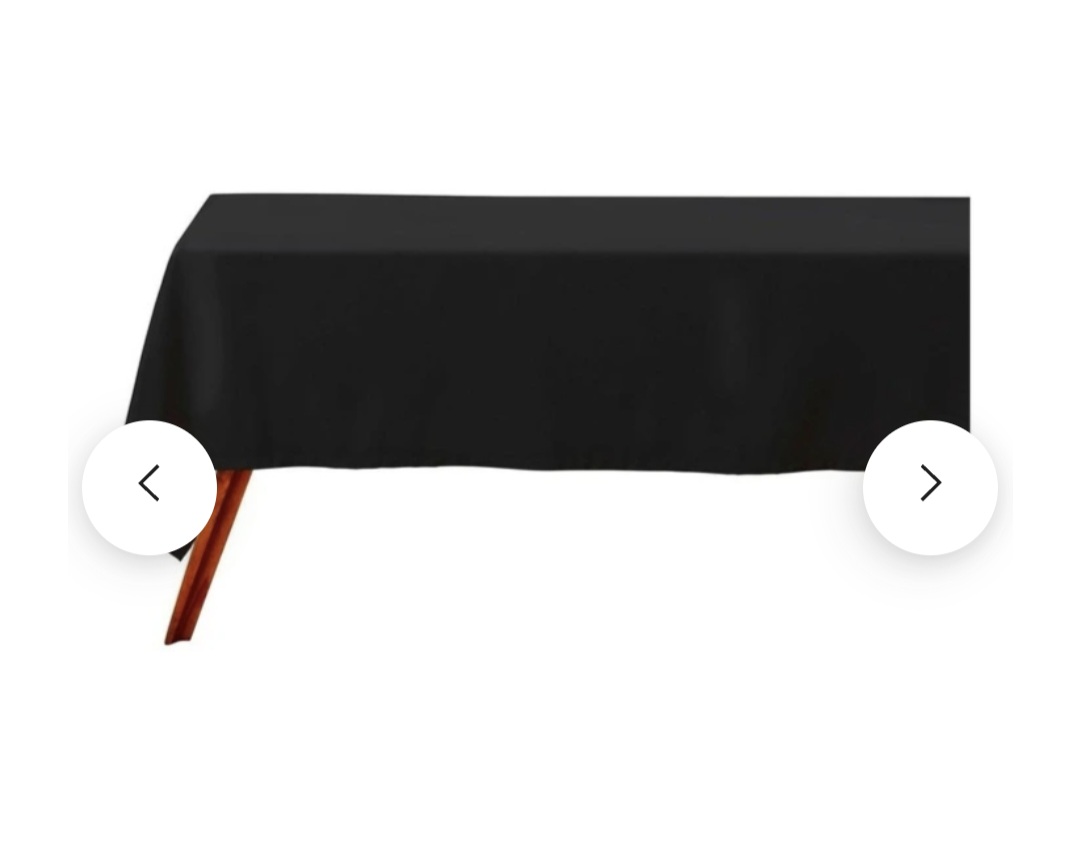 Table Cloth- Black